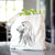 Profile Afghan Hound  - Tote Bag