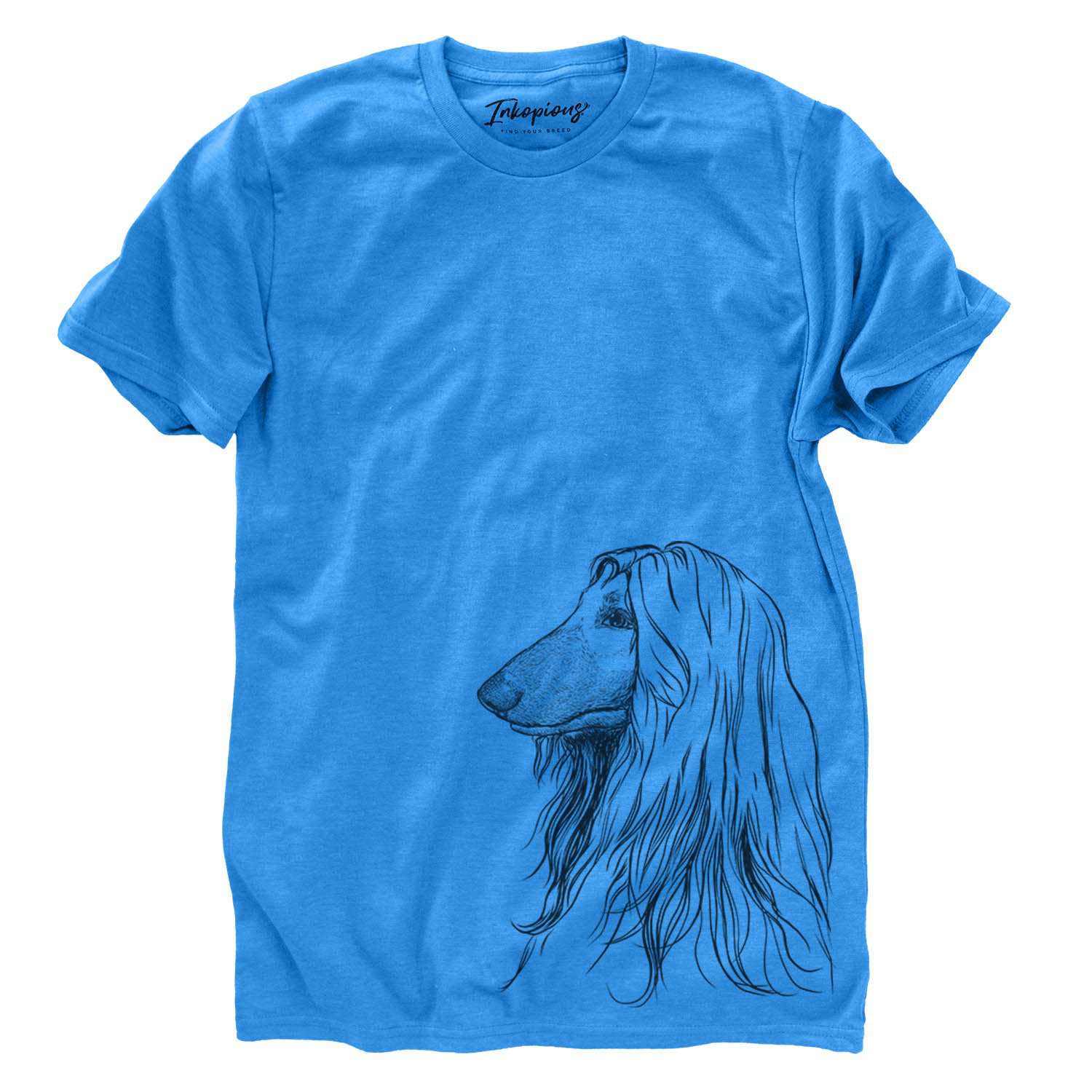 Profile Afghan Hound  - Unisex Crewneck