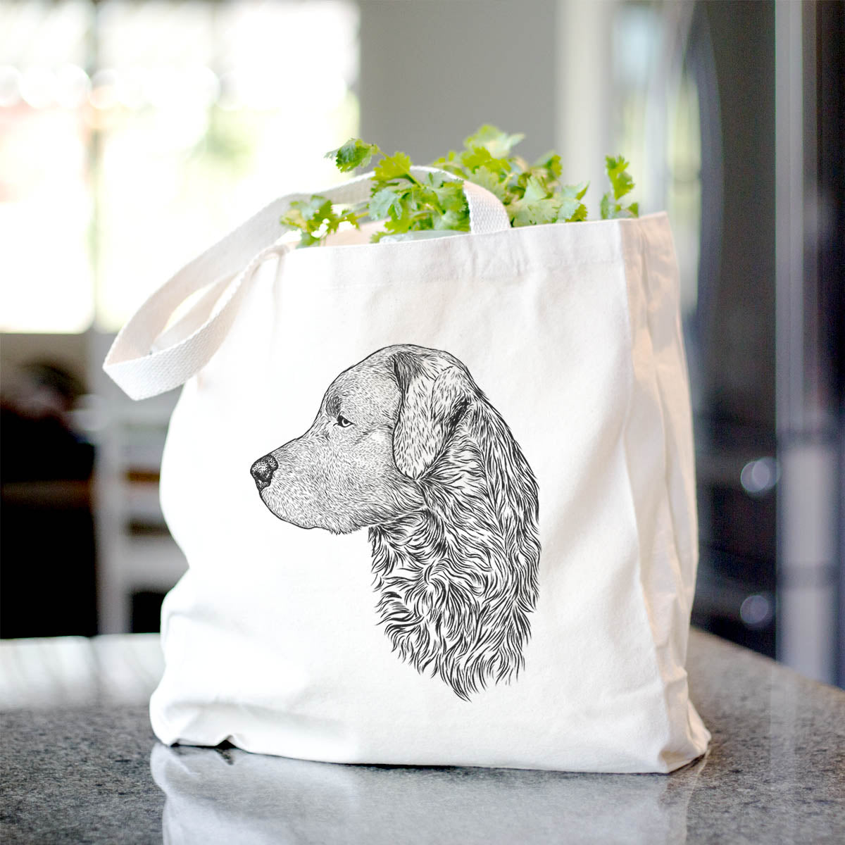 Profile Black Lab  - Tote Bag