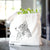 Profile Border Collie  - Tote Bag