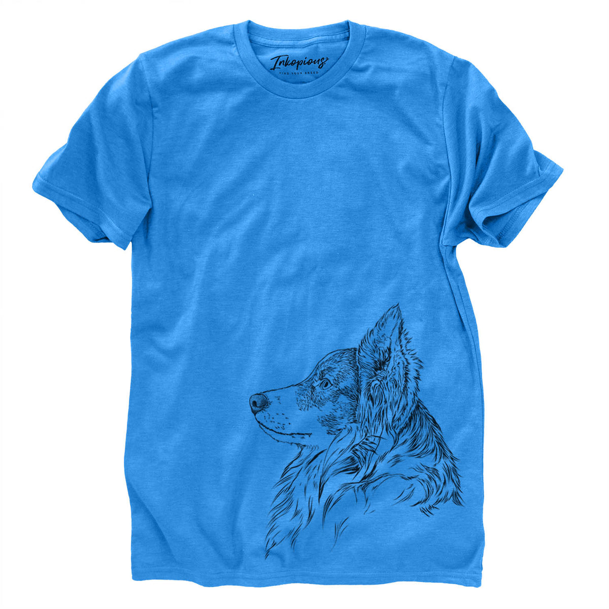 Profile Border Collie  - Unisex Crewneck