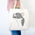 Profile Boston Terrier  - Tote Bag