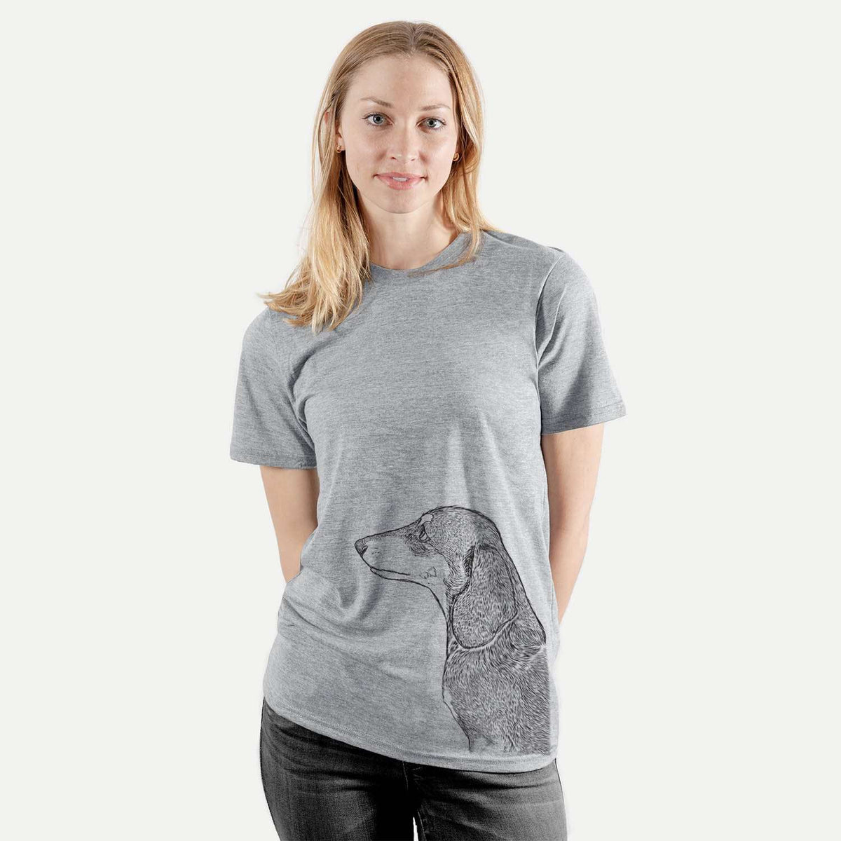 Profile Dachshund  - Unisex Crewneck