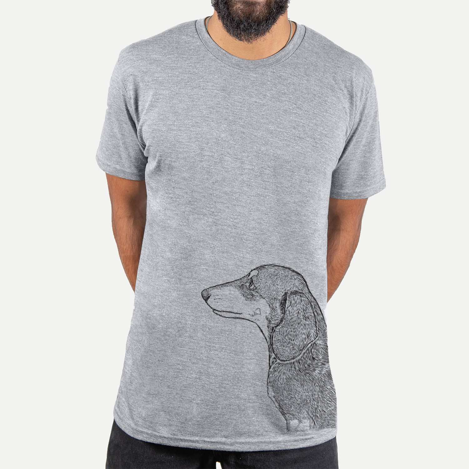 Profile Dachshund  - Unisex Crewneck