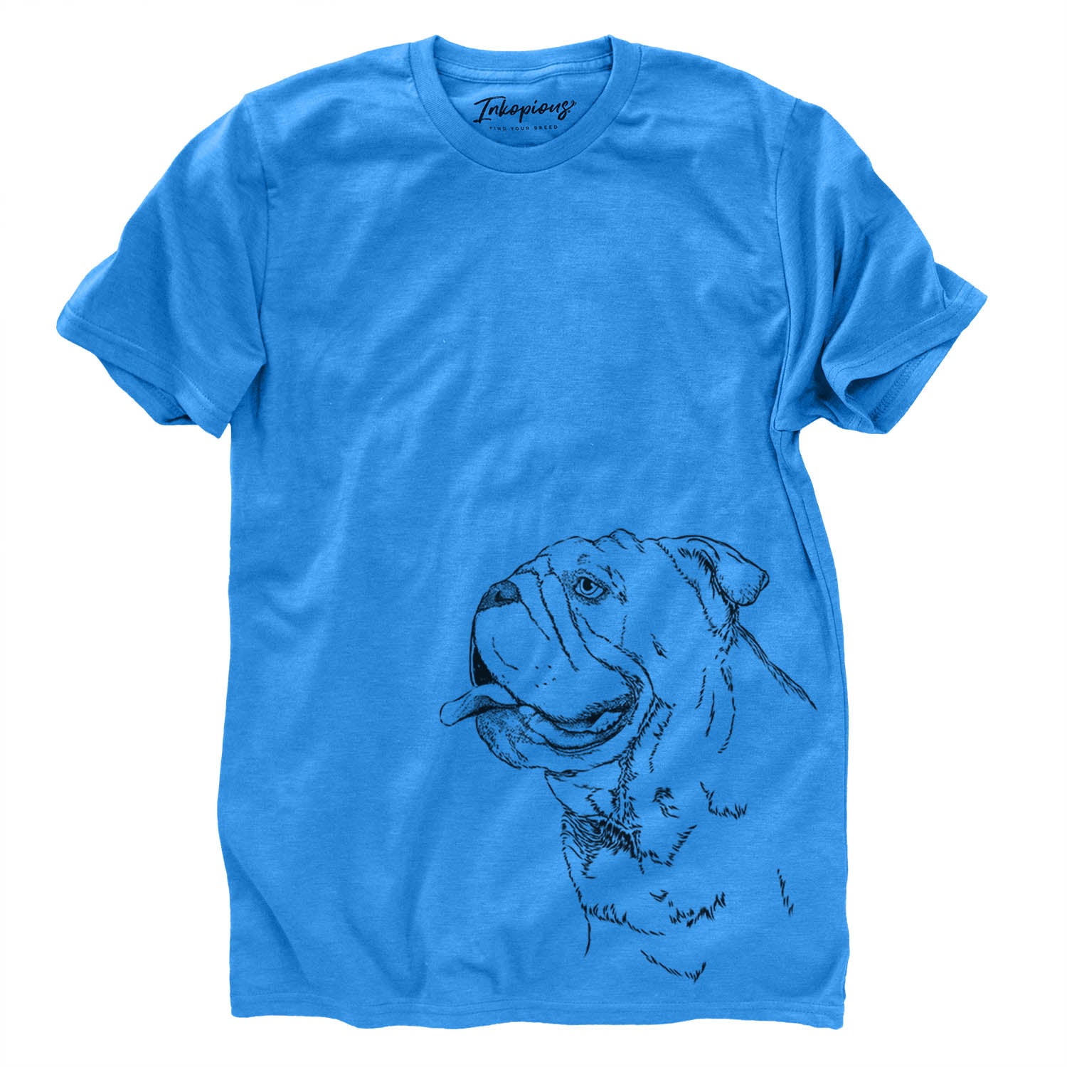 Profile English Bulldog  - Unisex Crewneck