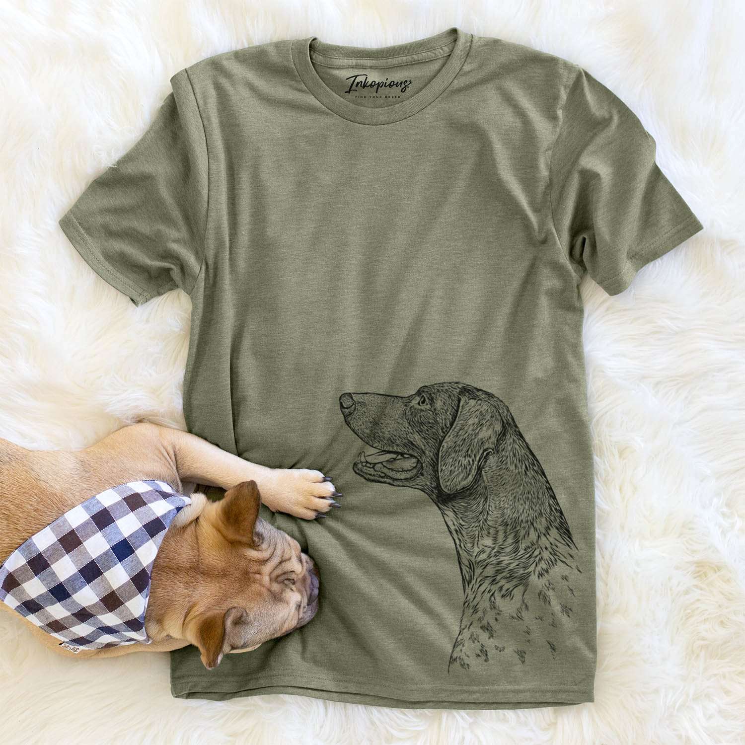 Profile German Shorthaired Pointer  - Unisex Crewneck