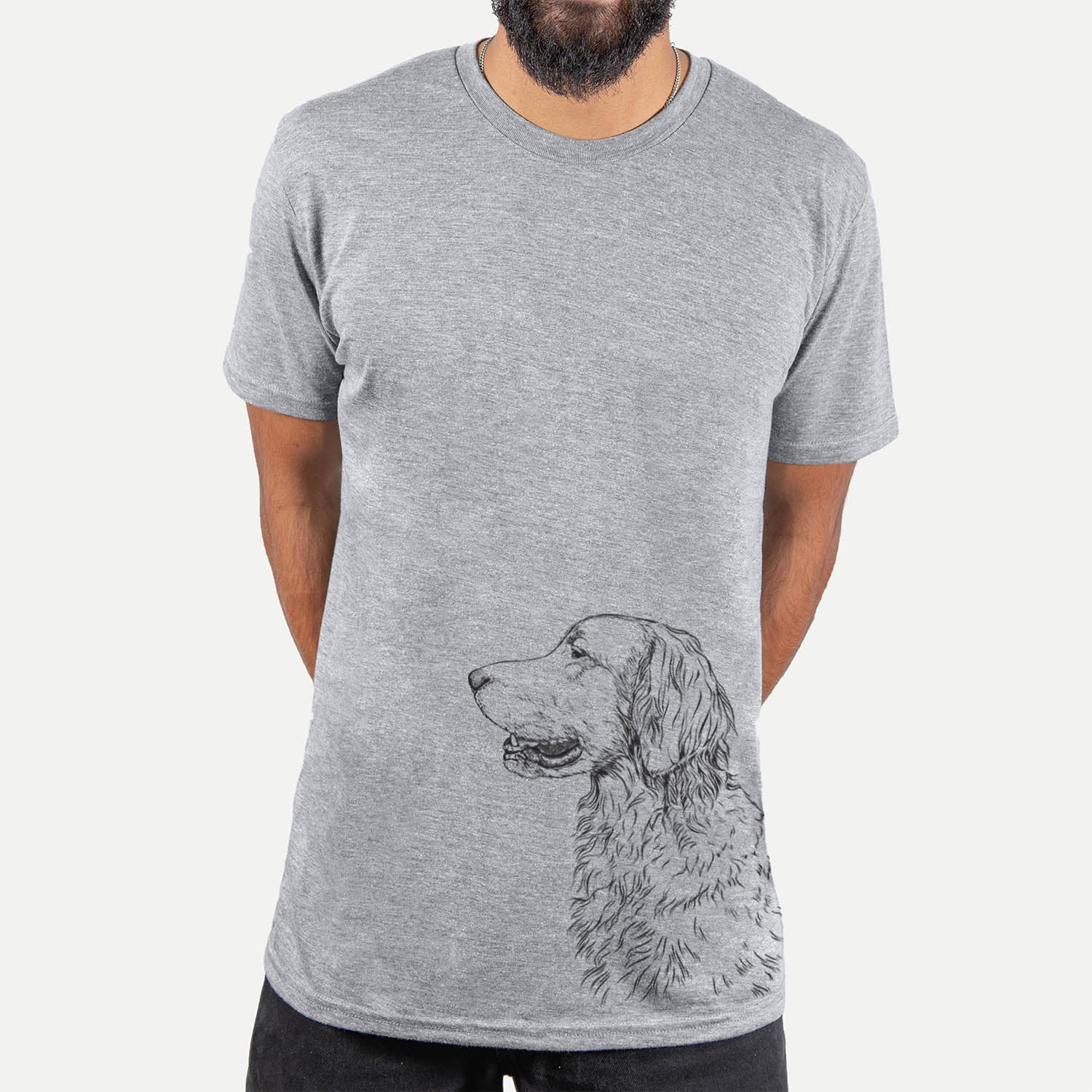 Profile Golden Retriever  - Unisex Crewneck