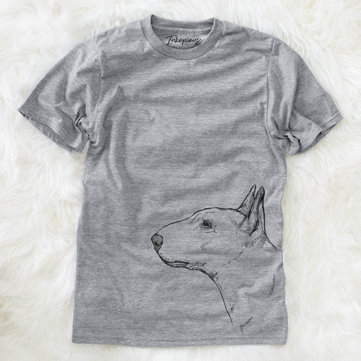 Profile Mini Bull Terrier  - Unisex Crewneck