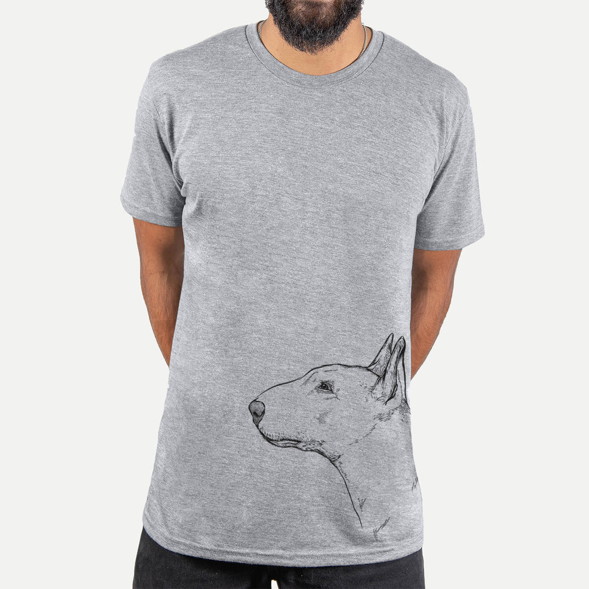 Profile Mini Bull Terrier  - Unisex Crewneck