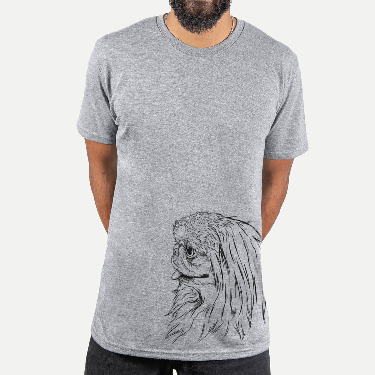 Profile Pekingese  - Unisex Crewneck
