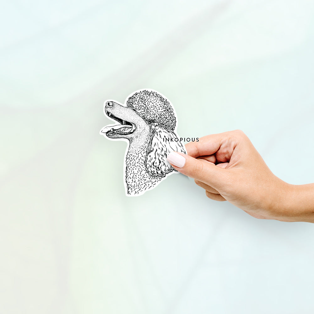 Profile Poodle - Decal Sticker