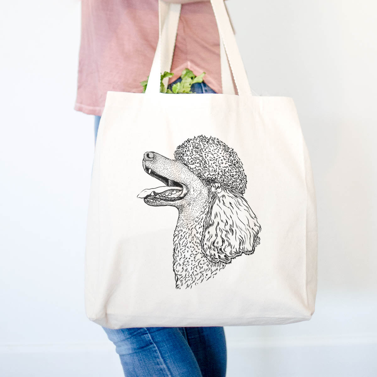 Profile Poodle  - Tote Bag