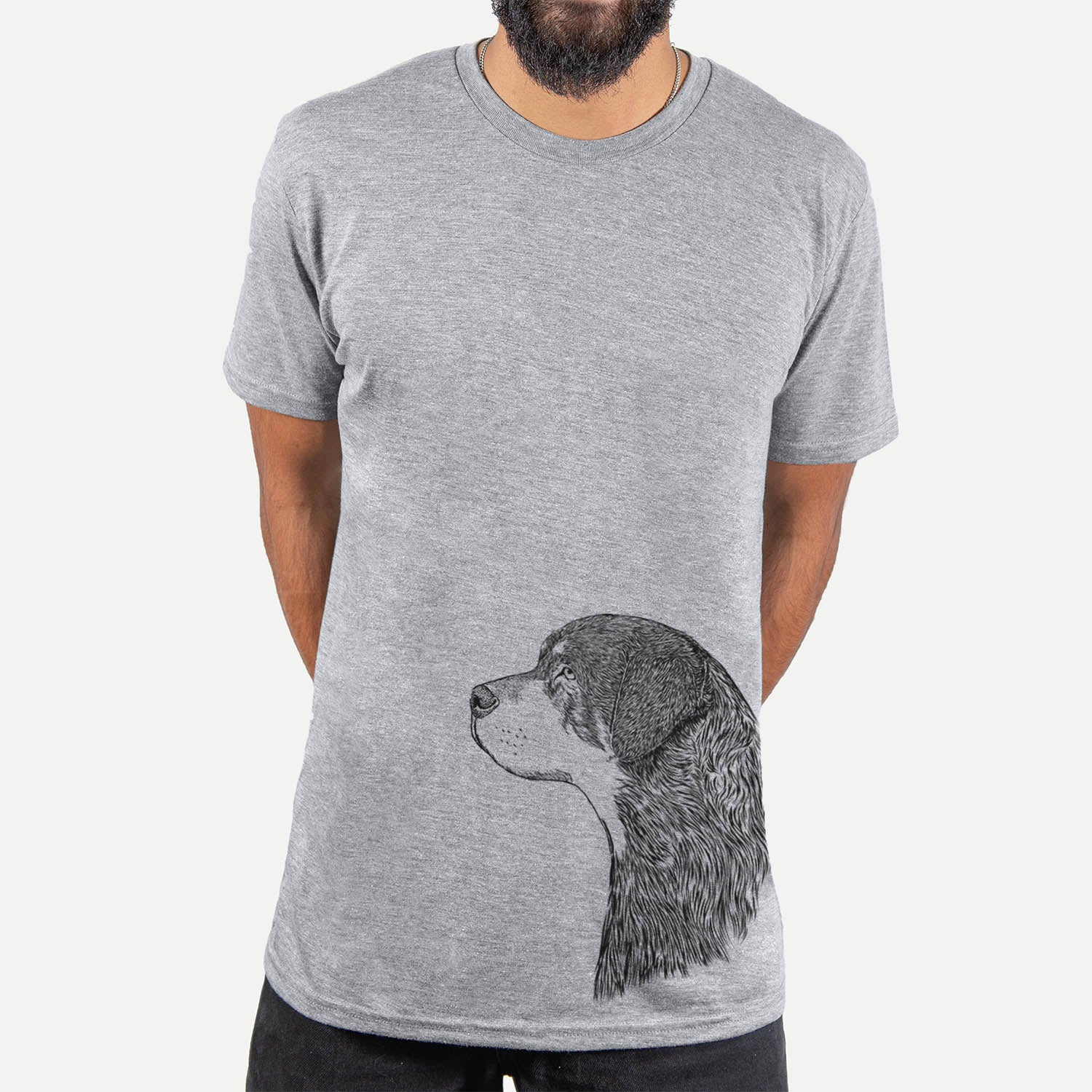 Profile Rottweiler  - Unisex Crewneck