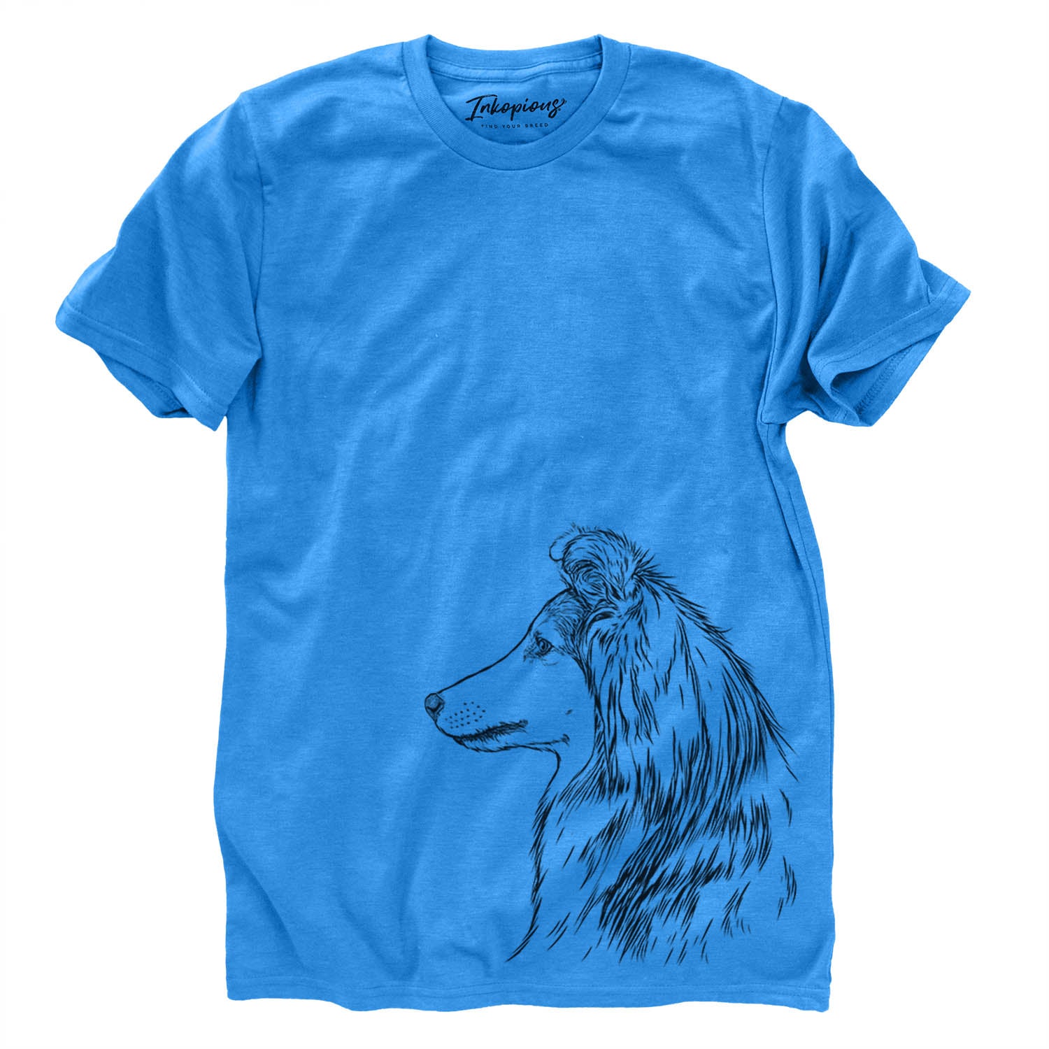 Profile Shetland Sheepdog  - Unisex Crewneck