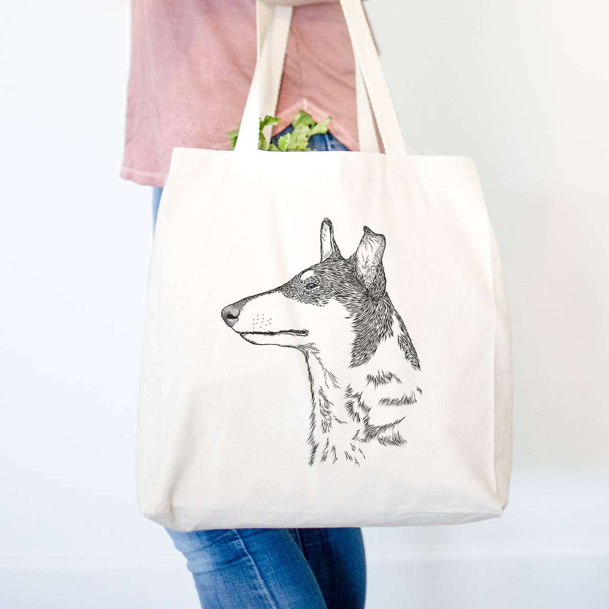 Profile Smooth Collie  - Tote Bag