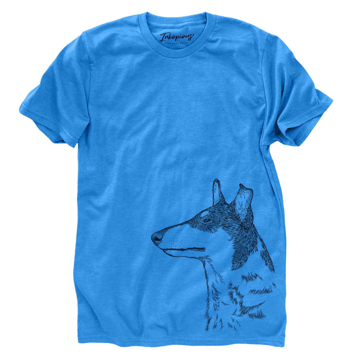 Profile Smooth Collie  - Unisex Crewneck