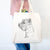 Profile West Highland Terrier  - Tote Bag