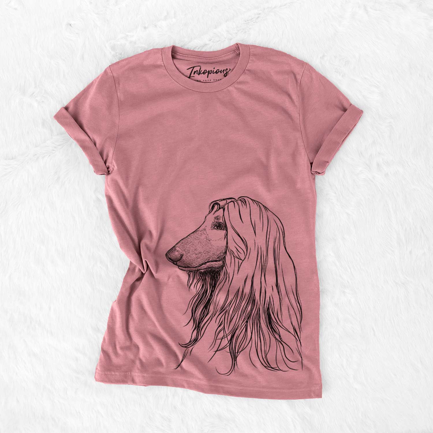 Profile Afghan Hound - Bella Canvas Unisex Crewneck