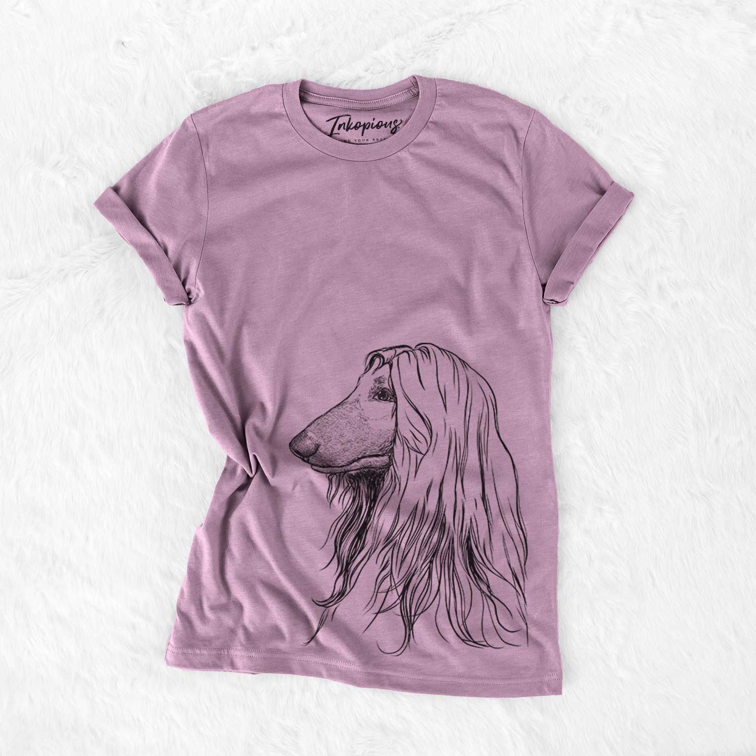 Profile Afghan Hound - Bella Canvas Unisex Crewneck