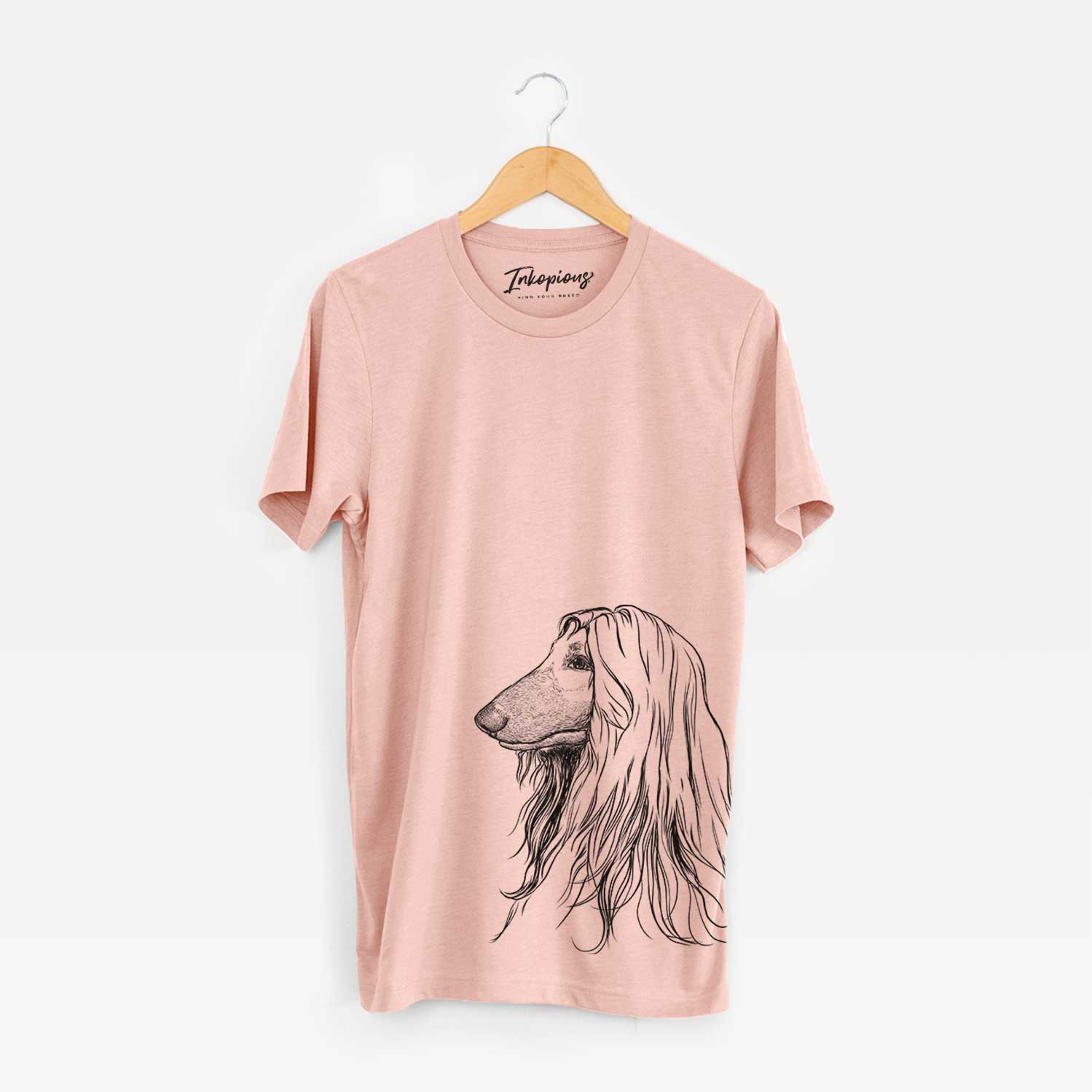 Profile Afghan Hound - Bella Canvas Unisex Crewneck