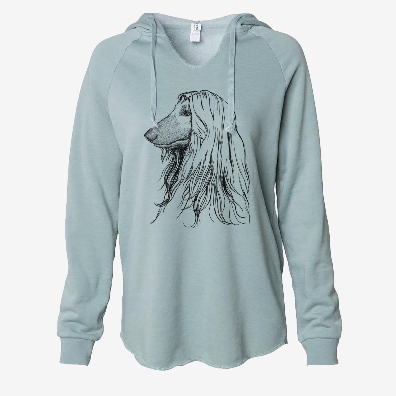 Profile Afghan Hound - Cali Wave Hooded Sweatshirt