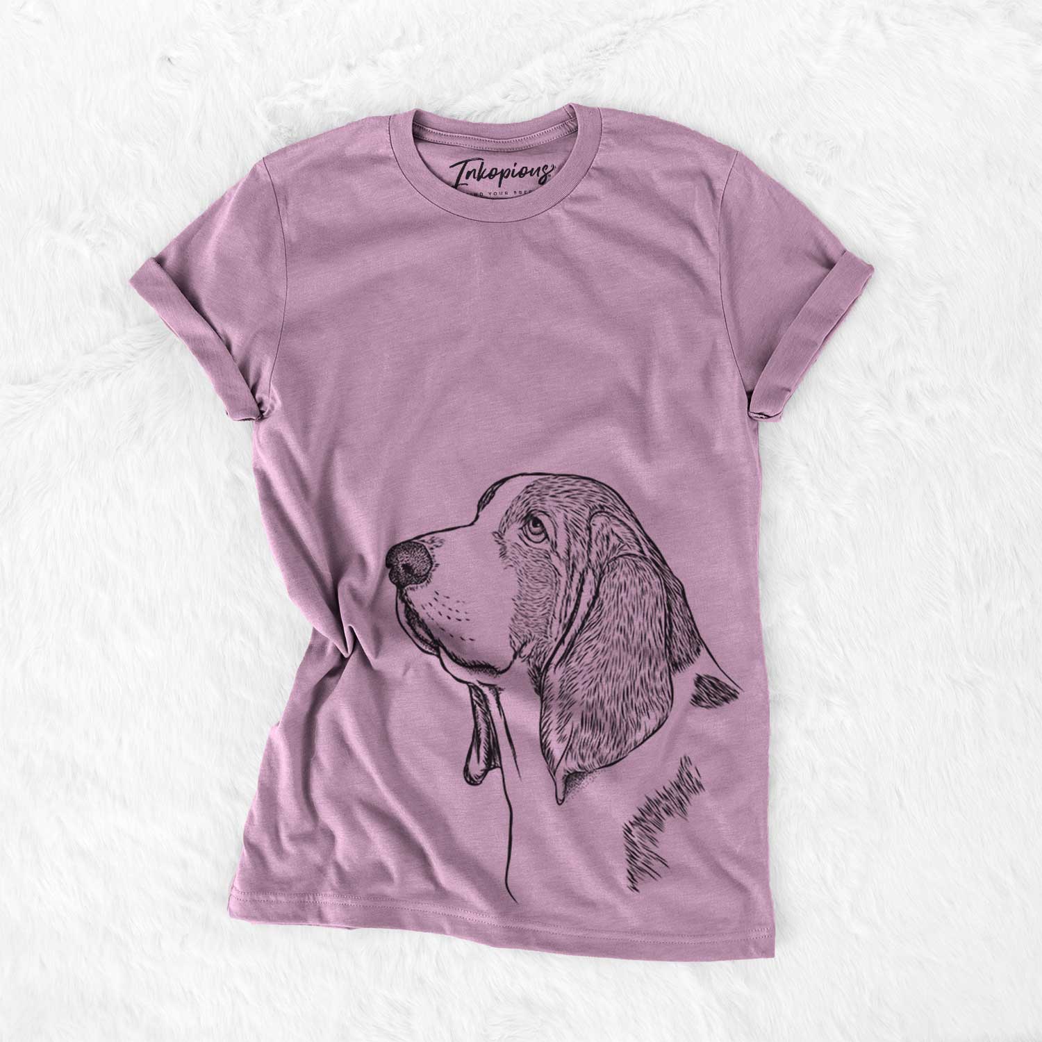 Profile Basset Hound - Bella Canvas Unisex Crewneck