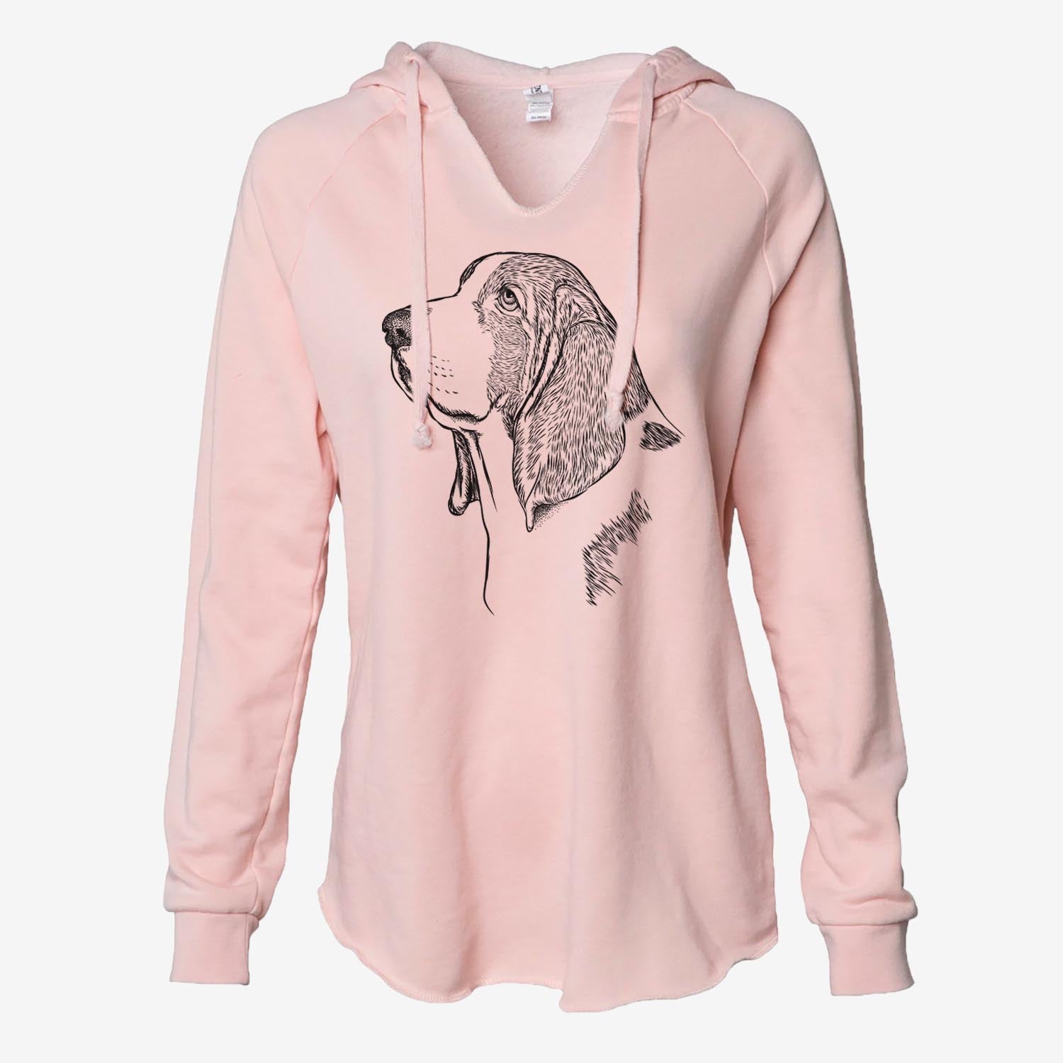 Profile Basset Hound - Cali Wave Hooded Sweatshirt