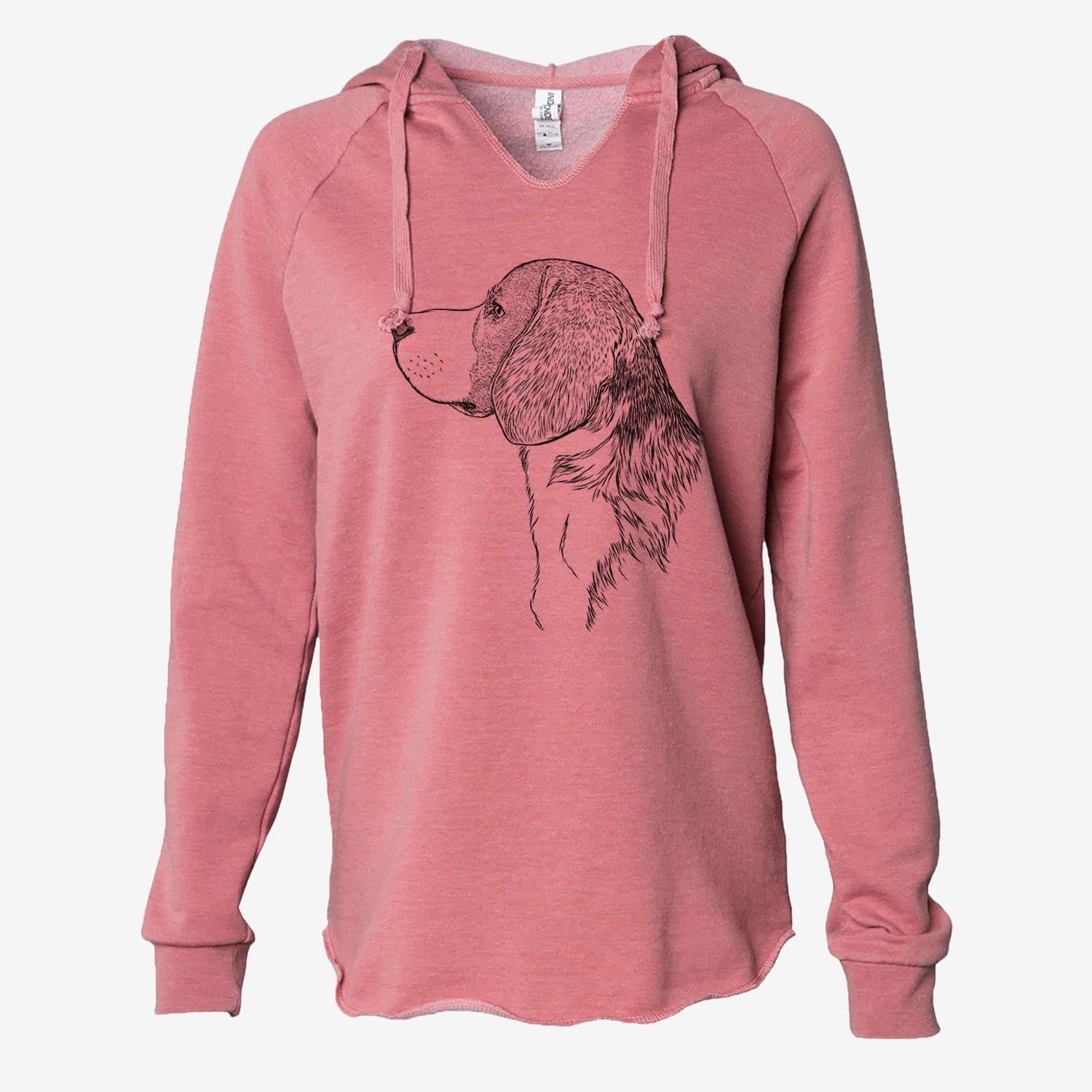 Profile Beagle - Cali Wave Hooded Sweatshirt