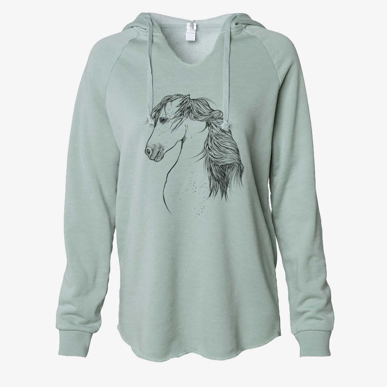 Profile Berber Horse - Cali Wave Hooded Sweatshirt