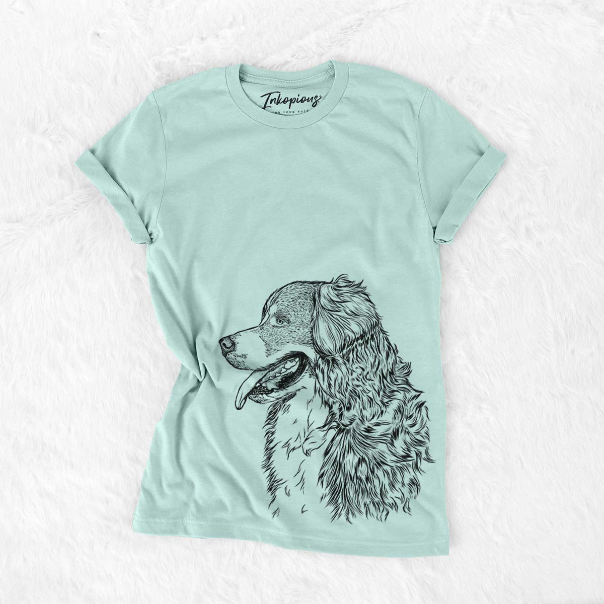 Profile Bernese Mountain Dog - Bella Canvas Unisex Crewneck