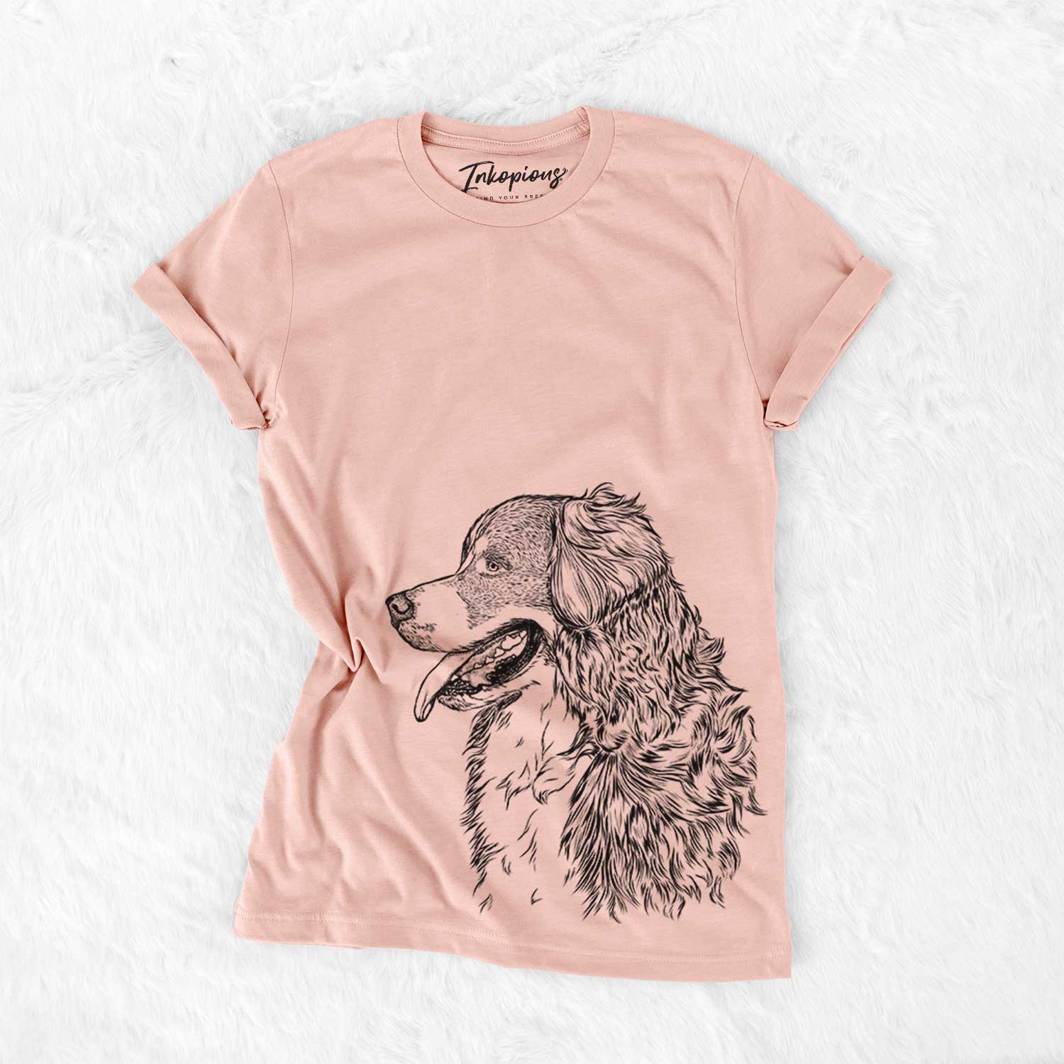 Profile Bernese Mountain Dog - Bella Canvas Unisex Crewneck