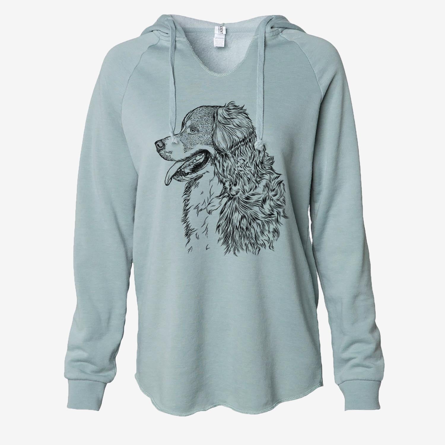 Profile Bernese Mountain Dog - Cali Wave Hooded Sweatshirt