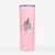 Profile Boston Terrier v2 - 20oz Skinny Tumbler