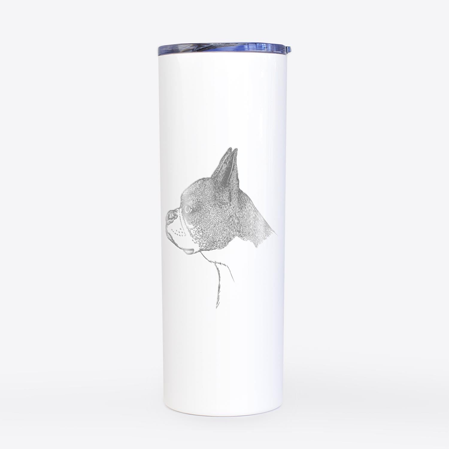 Profile Boston Terrier v2 - 20oz Skinny Tumbler