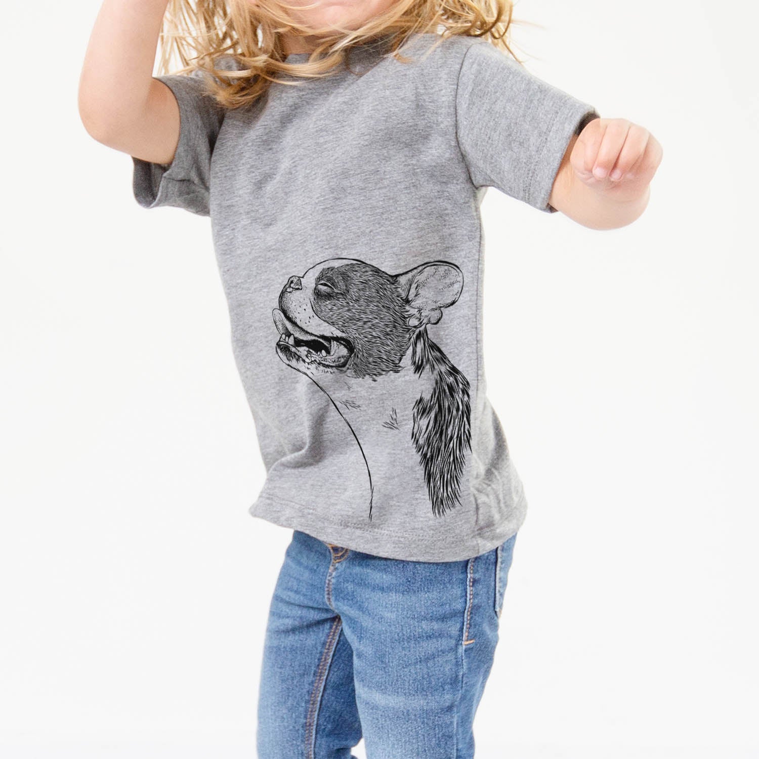 Profile Boston Terrier - Kids/Youth/Toddler Shirt