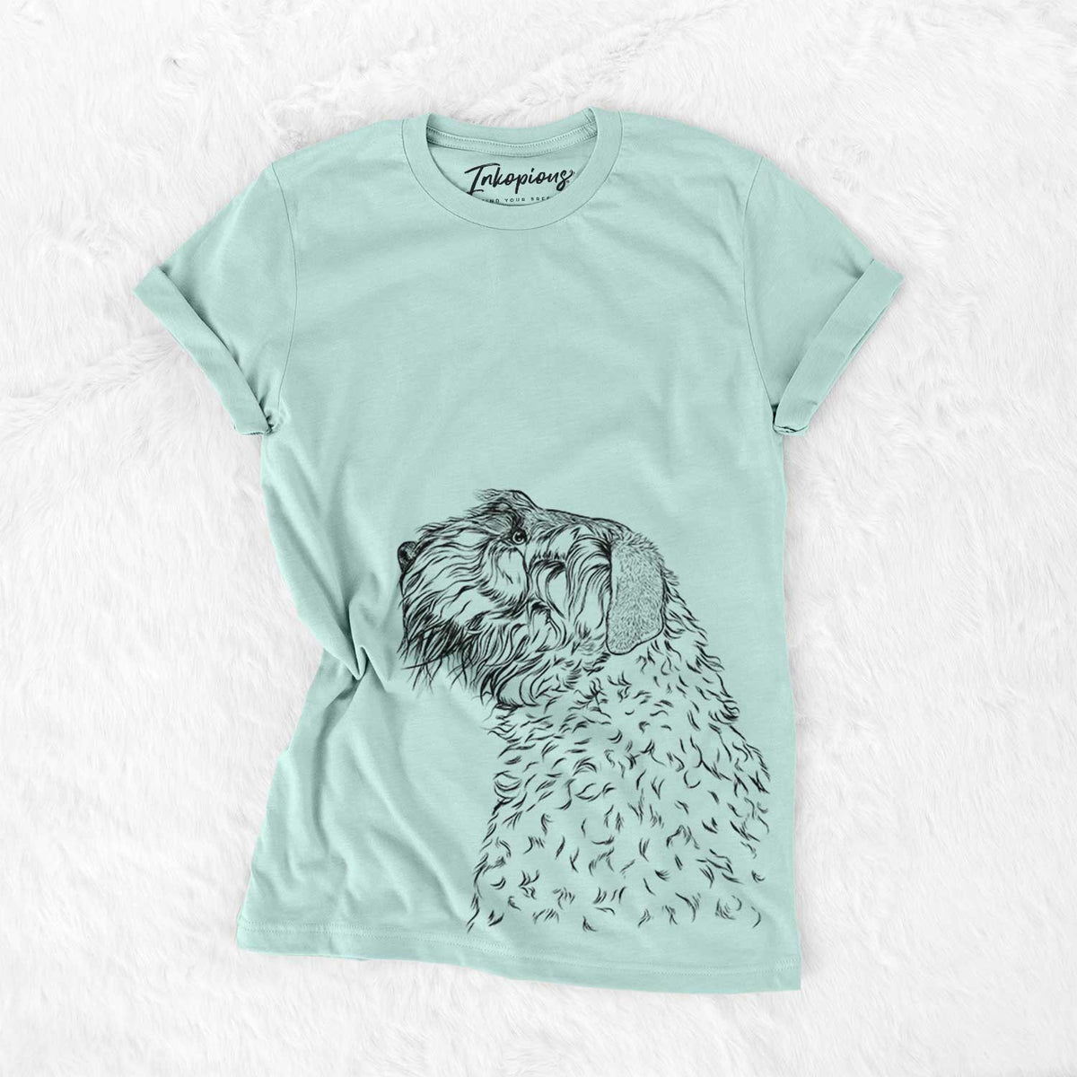 Profile Bouvier des Flandres - Bella Canvas Unisex Crewneck