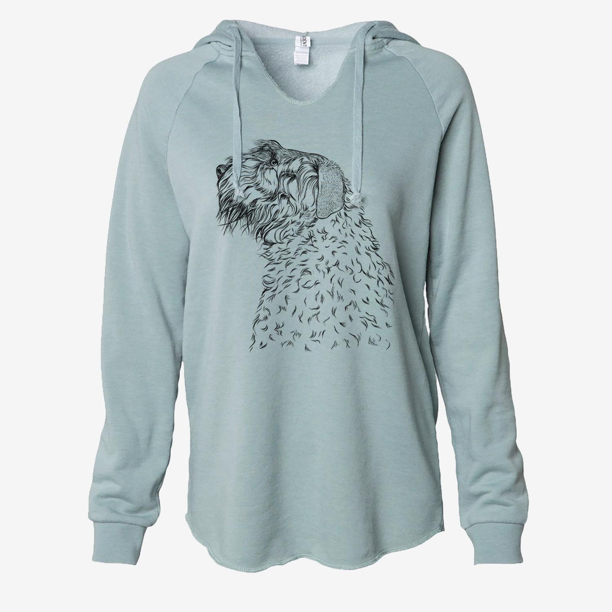 Profile Bouvier des Flandres - Cali Wave Hooded Sweatshirt