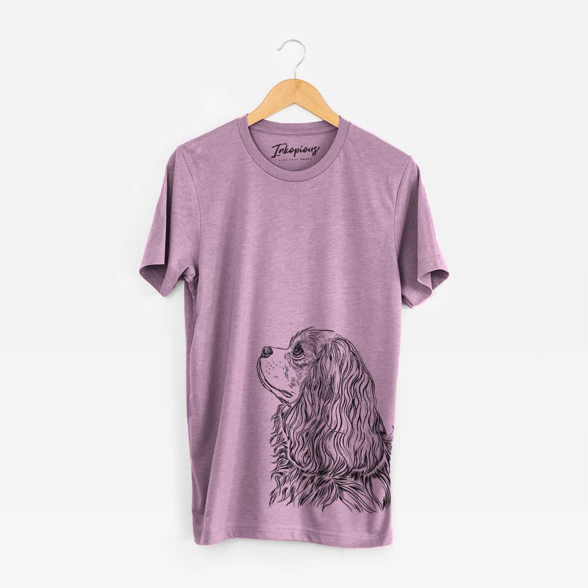 Profile Cavalier King Charles Spaniel - Bella Canvas Unisex Crewneck