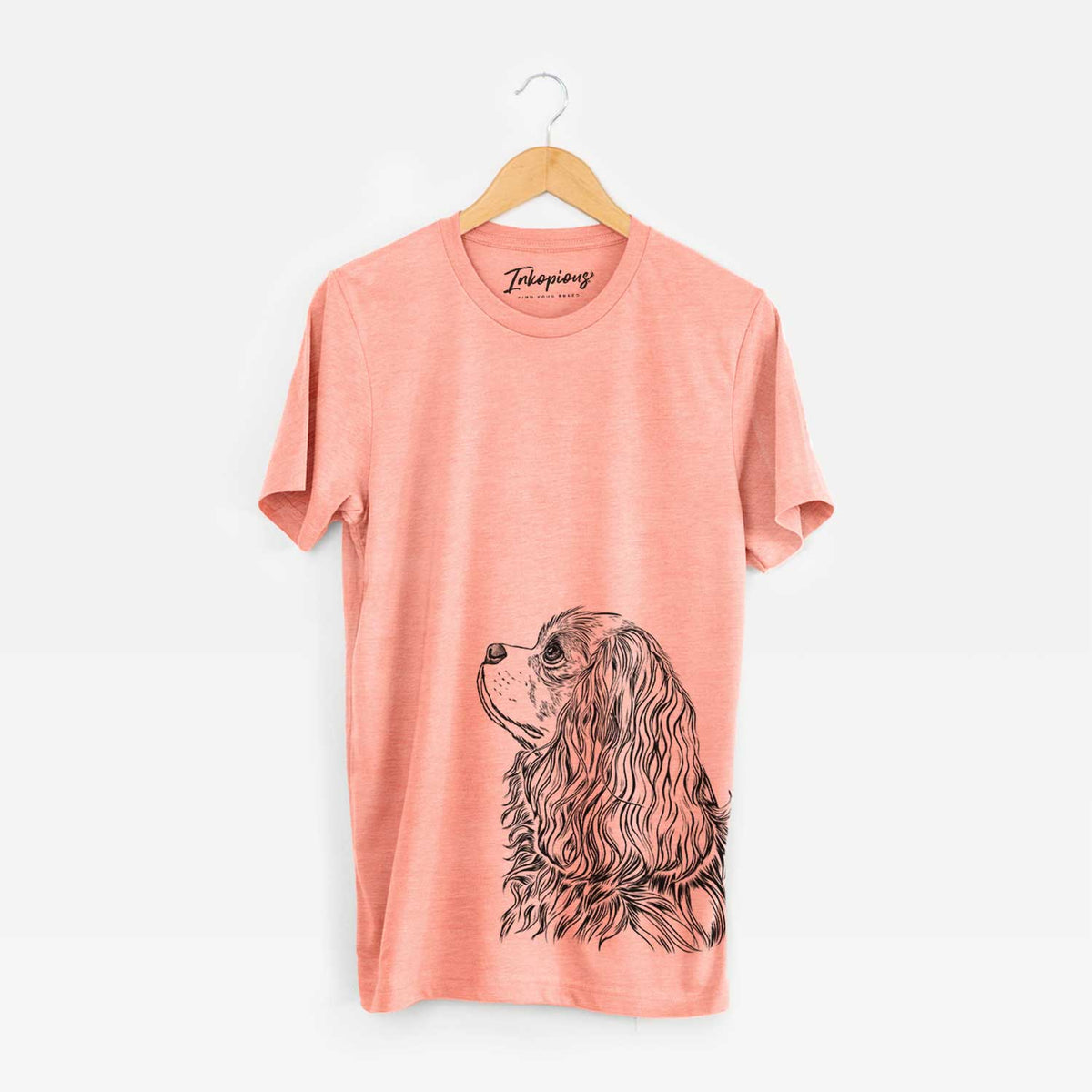 Profile Cavalier King Charles Spaniel - Bella Canvas Unisex Crewneck