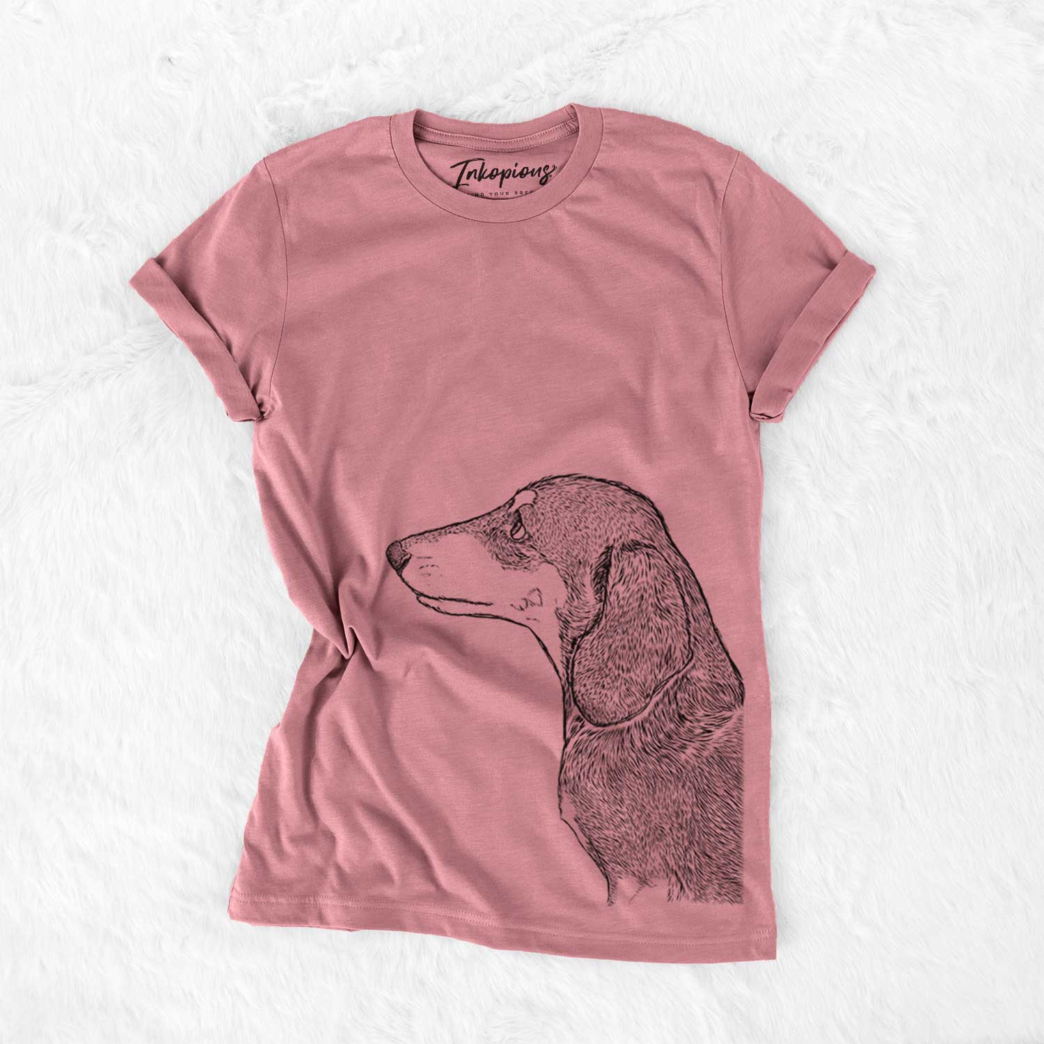 Profile Dachshund - Bella Canvas Unisex Crewneck