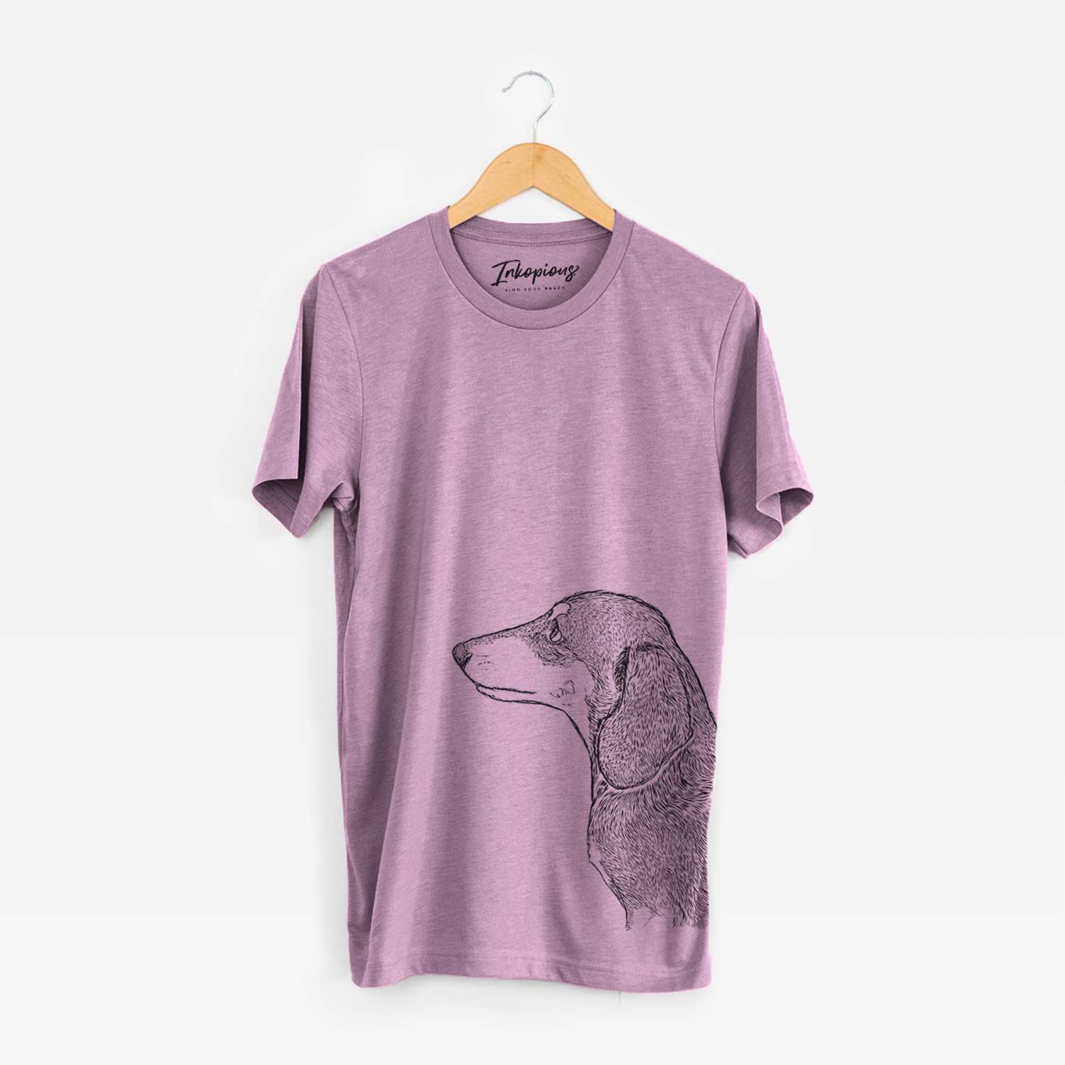 Profile Dachshund - Bella Canvas Unisex Crewneck