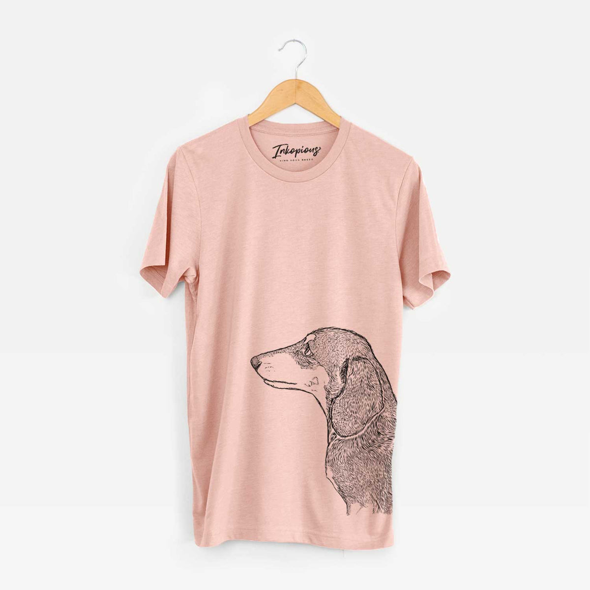 Profile Dachshund - Bella Canvas Unisex Crewneck