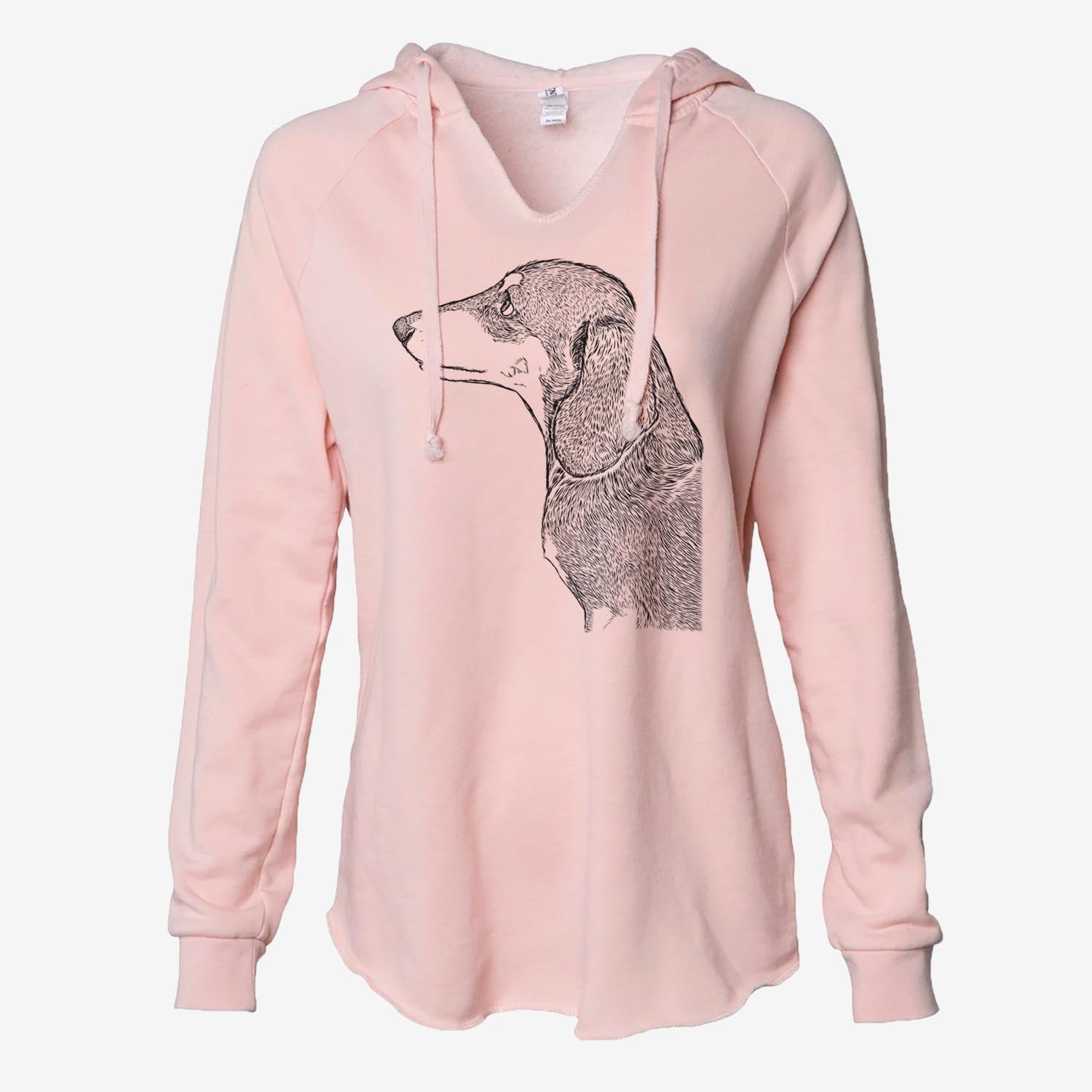 Profile Dachshund - Cali Wave Hooded Sweatshirt