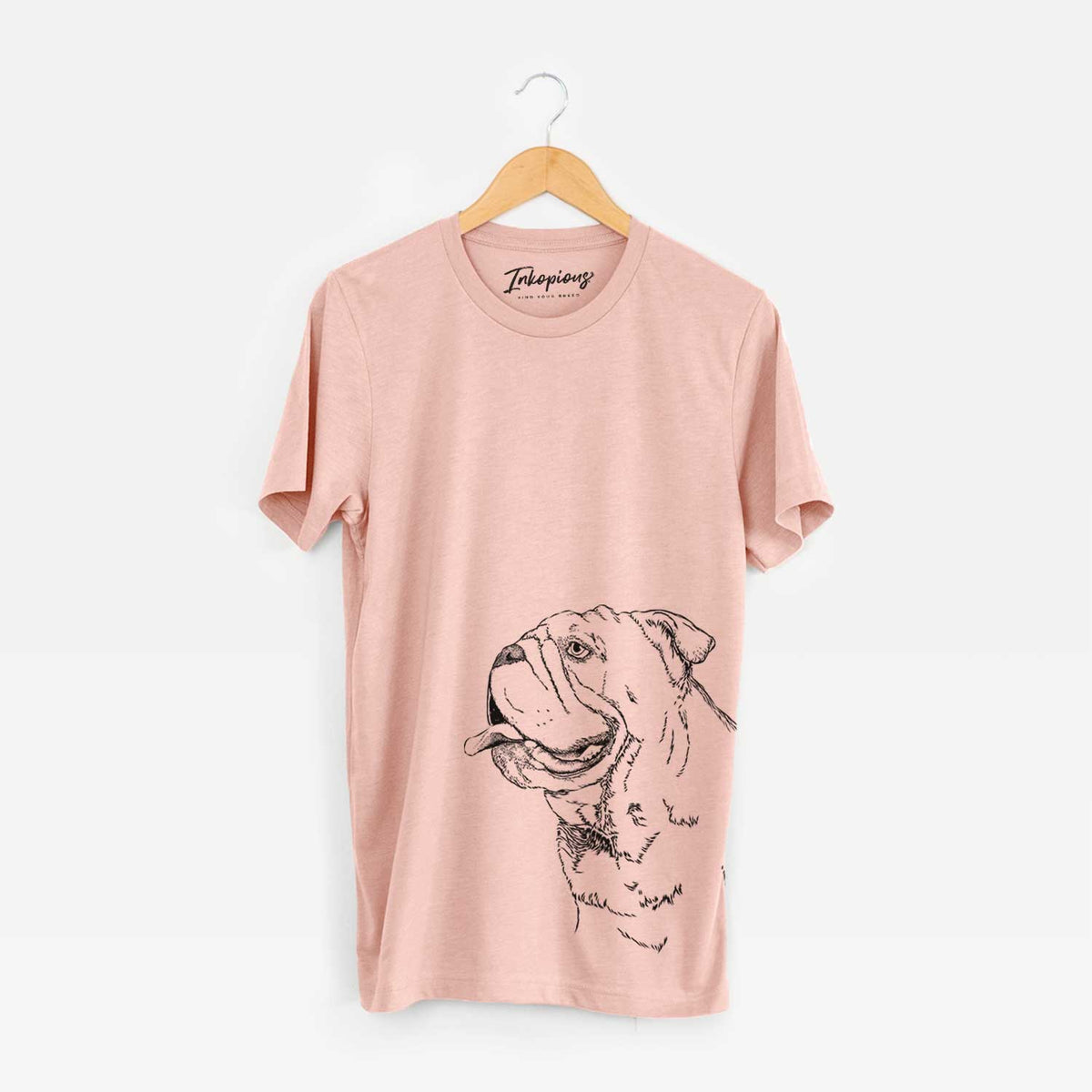 Profile English Bulldog - Bella Canvas Unisex Crewneck