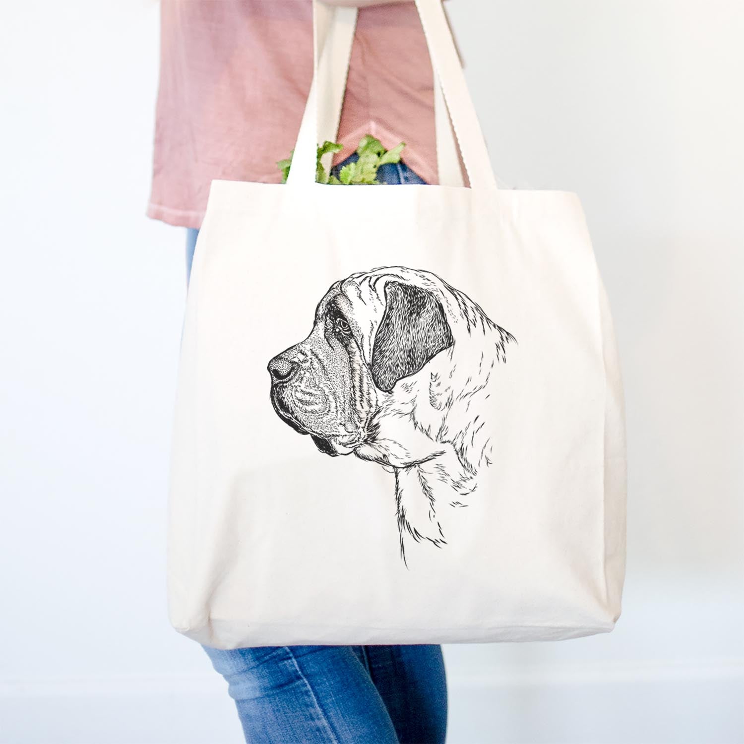 Profile English Mastiff - Tote Bag