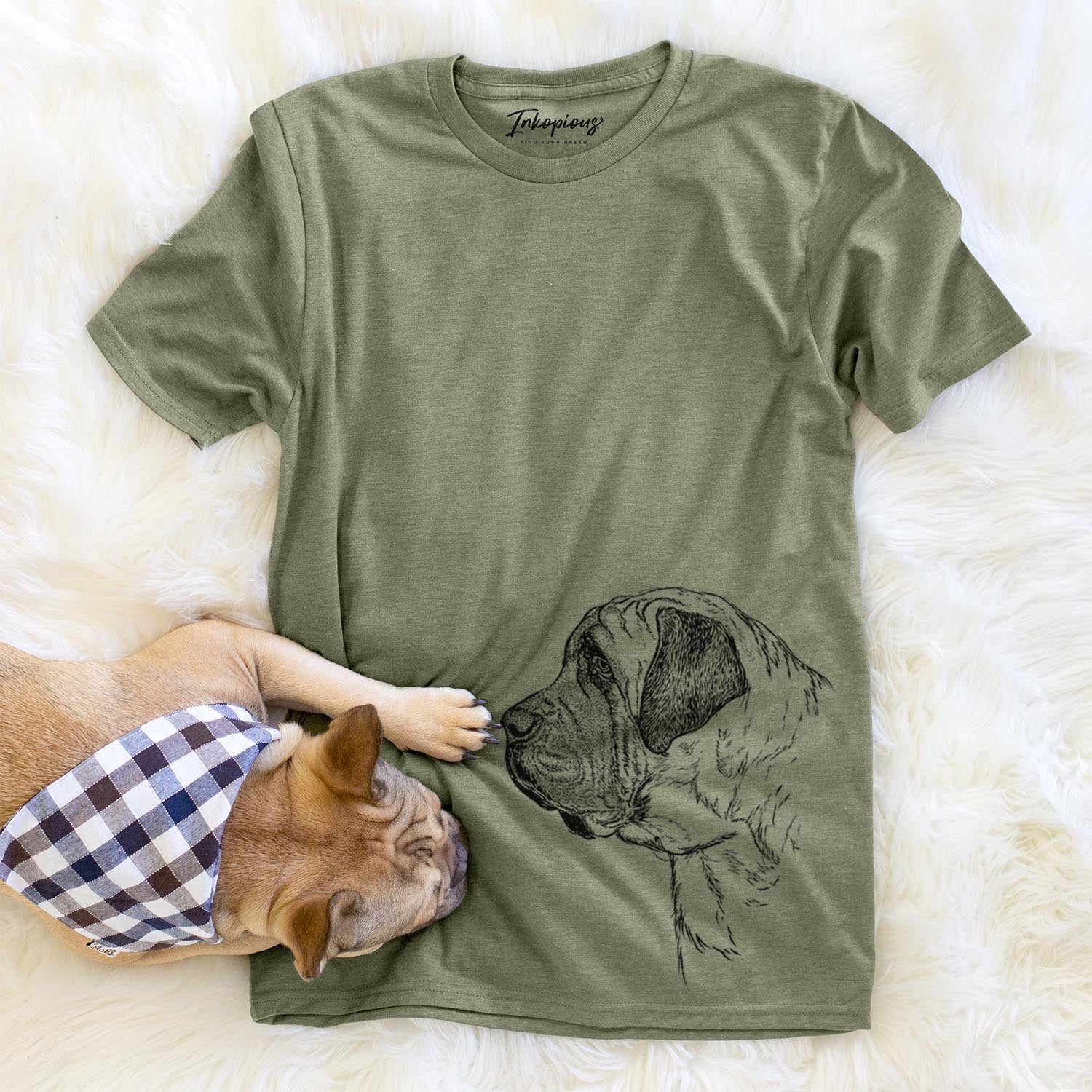 Profile English Mastiff - Unisex Crewneck