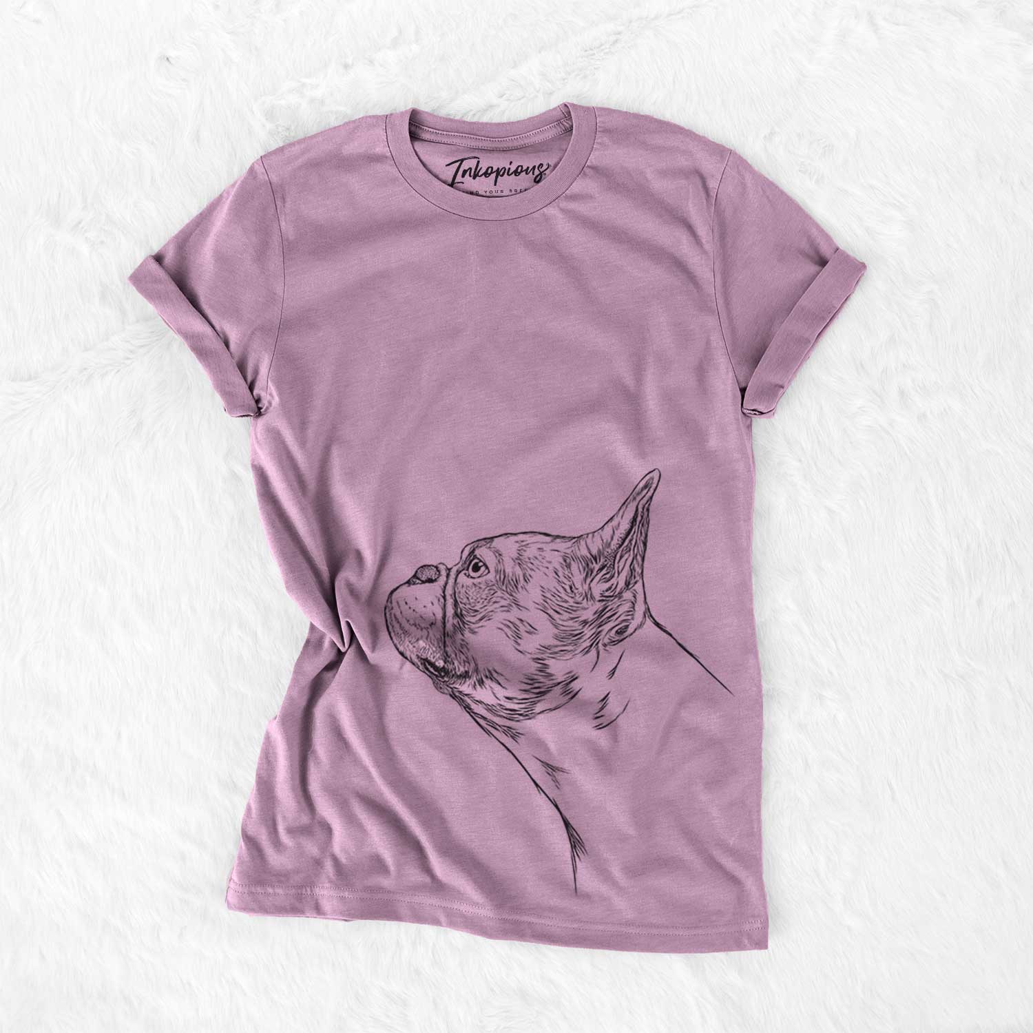 Profile French Bulldog - Bella Canvas Unisex Crewneck