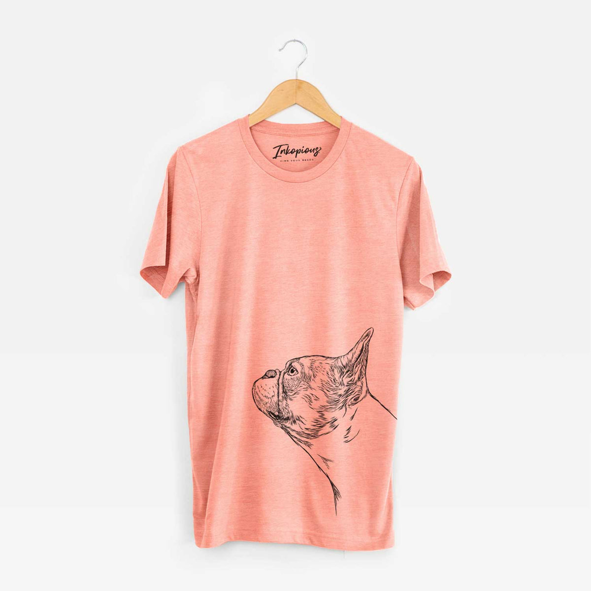 Profile French Bulldog - Bella Canvas Unisex Crewneck