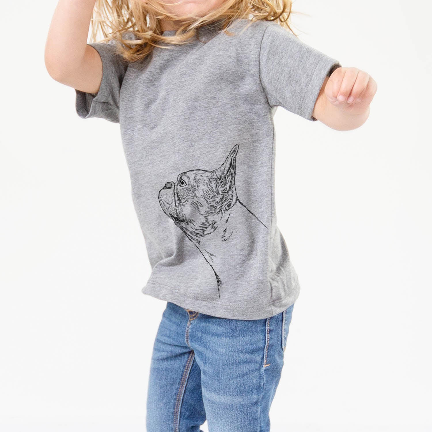 Profile Fench Bulldog - Kids/Youth/Toddler Shirt