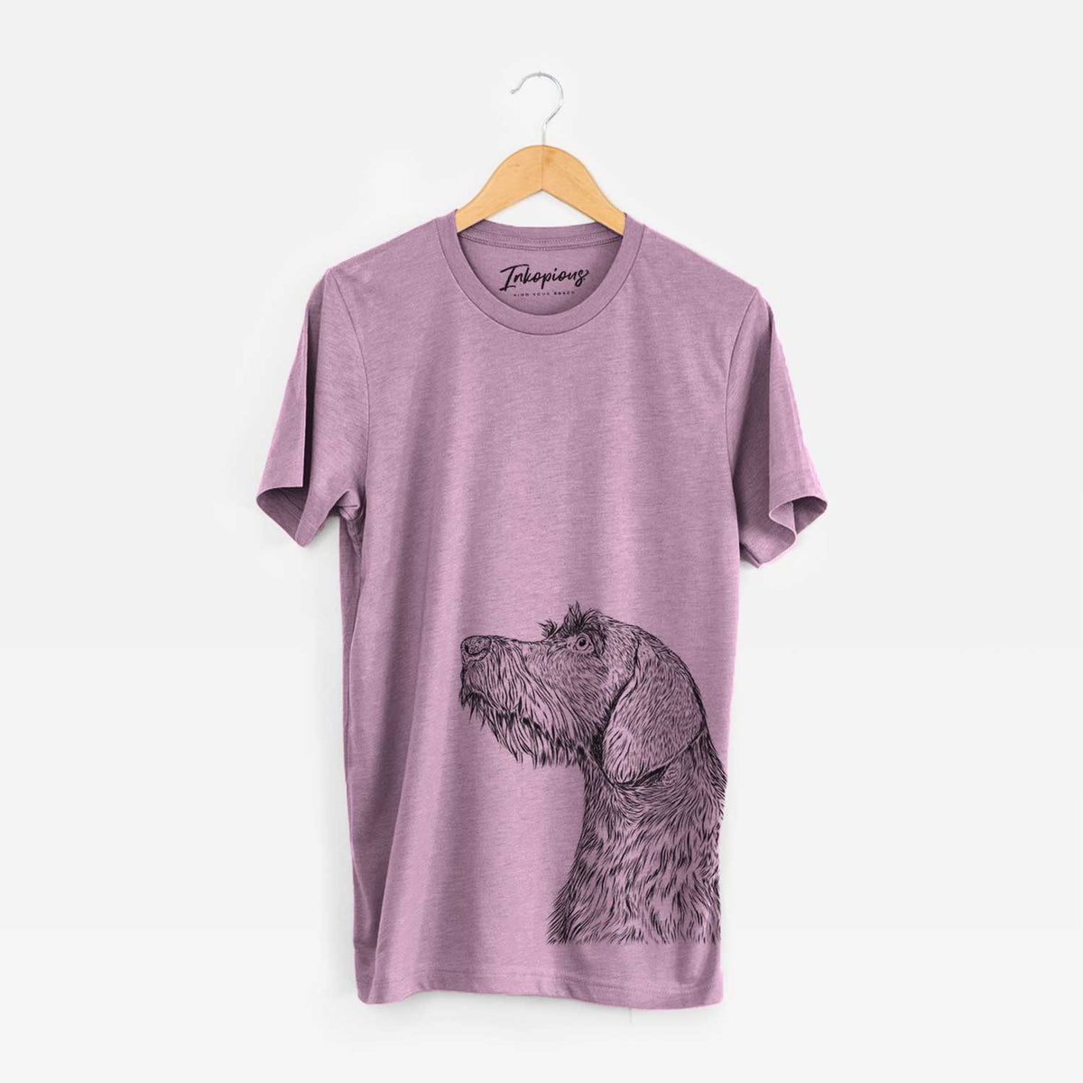 Profile German Wirehaired Pointer - Bella Canvas Unisex Crewneck